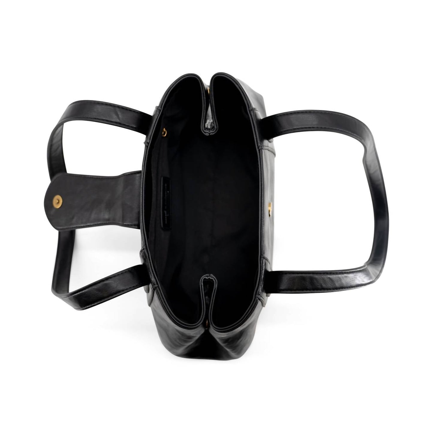 Women's Fiora Signature Lock Satchel In Black