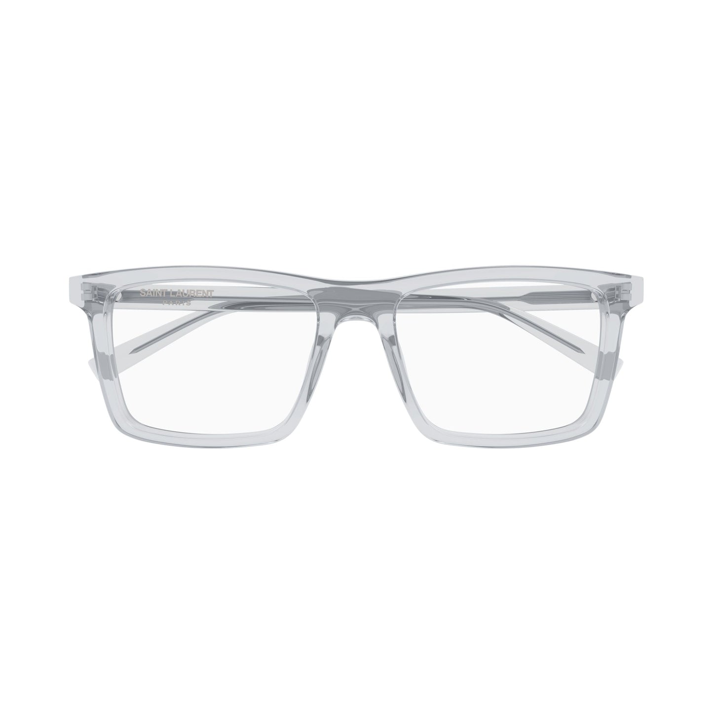 Rectangular Transparent Eyeglasses In Recycled Acetate