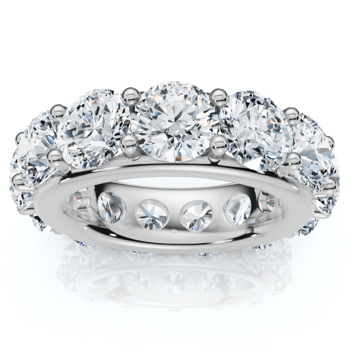 13Ct Diamond Eternity Ring Lab Grown