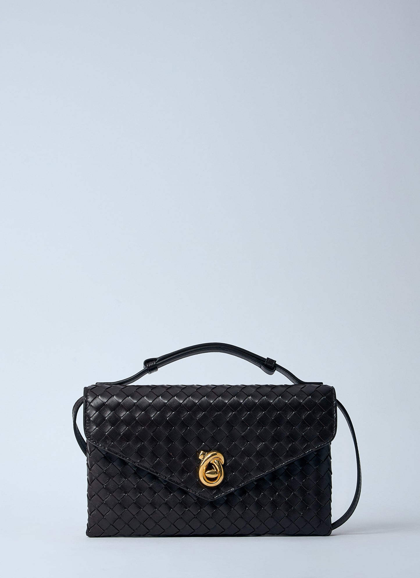 Bottega Veneta Women Knot Lock Crossbody Bag