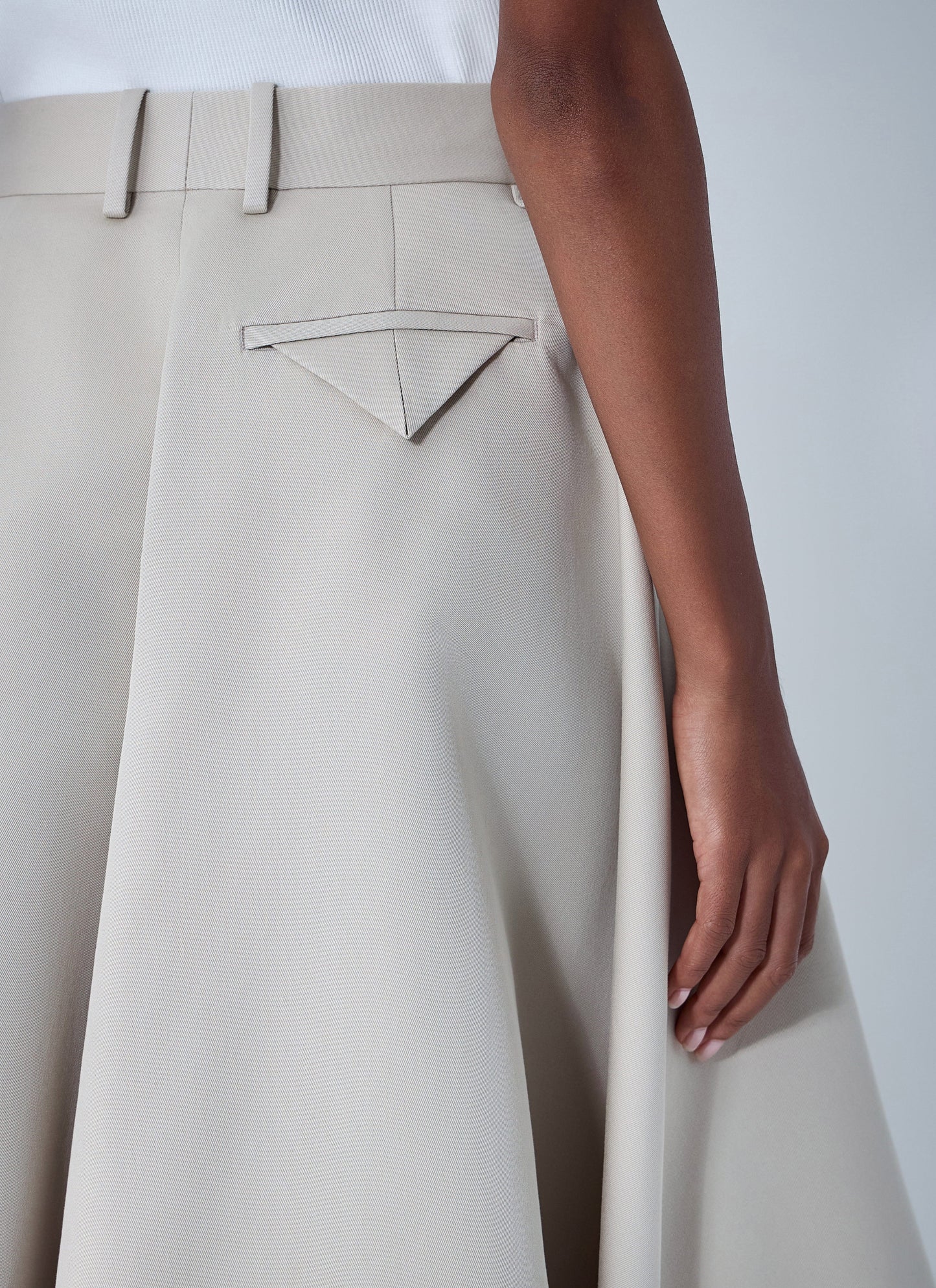 Bottega Veneta Women Silk-And-Cotton-Twill Culotte