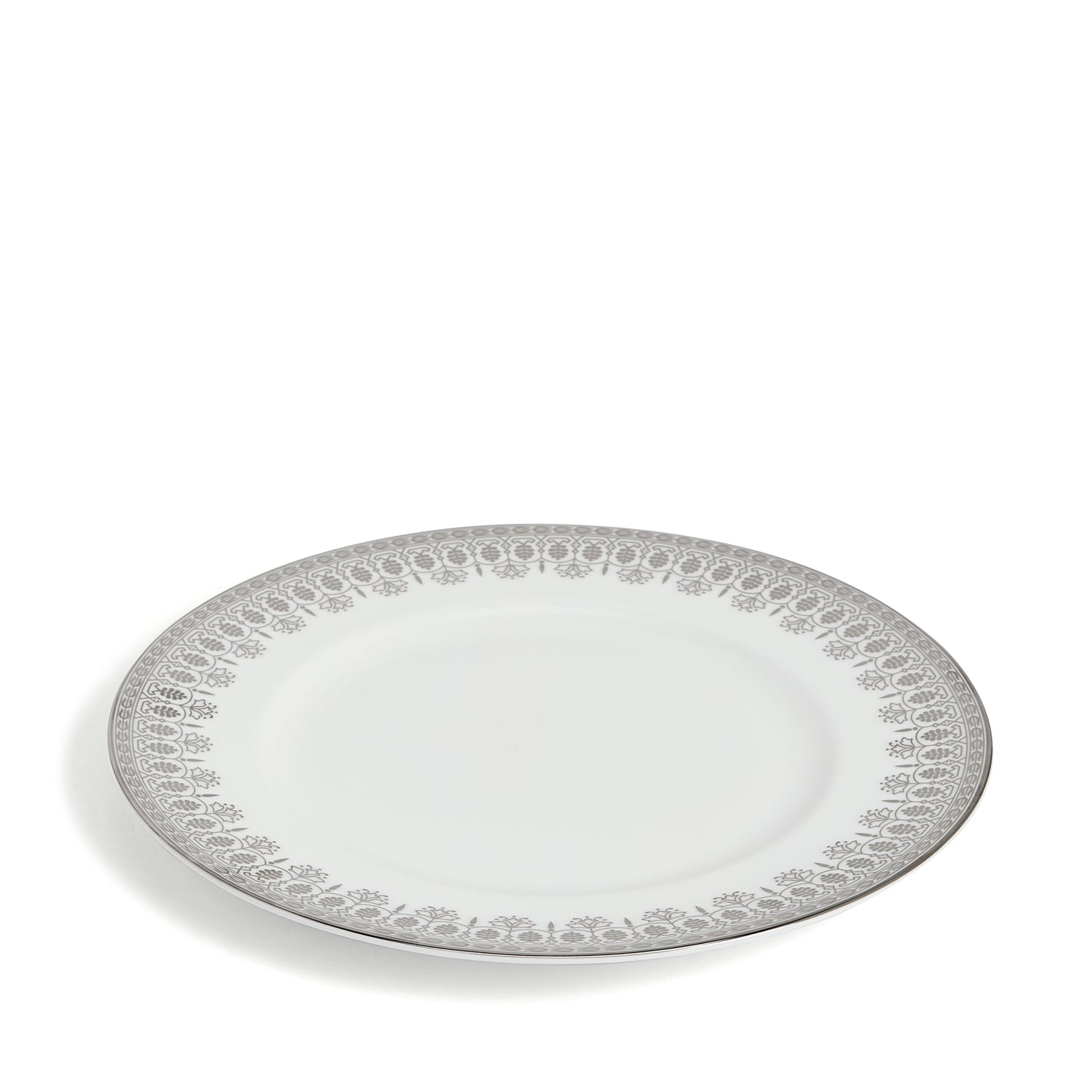 Silver Tonquin Plate 27.3cm 10.7in