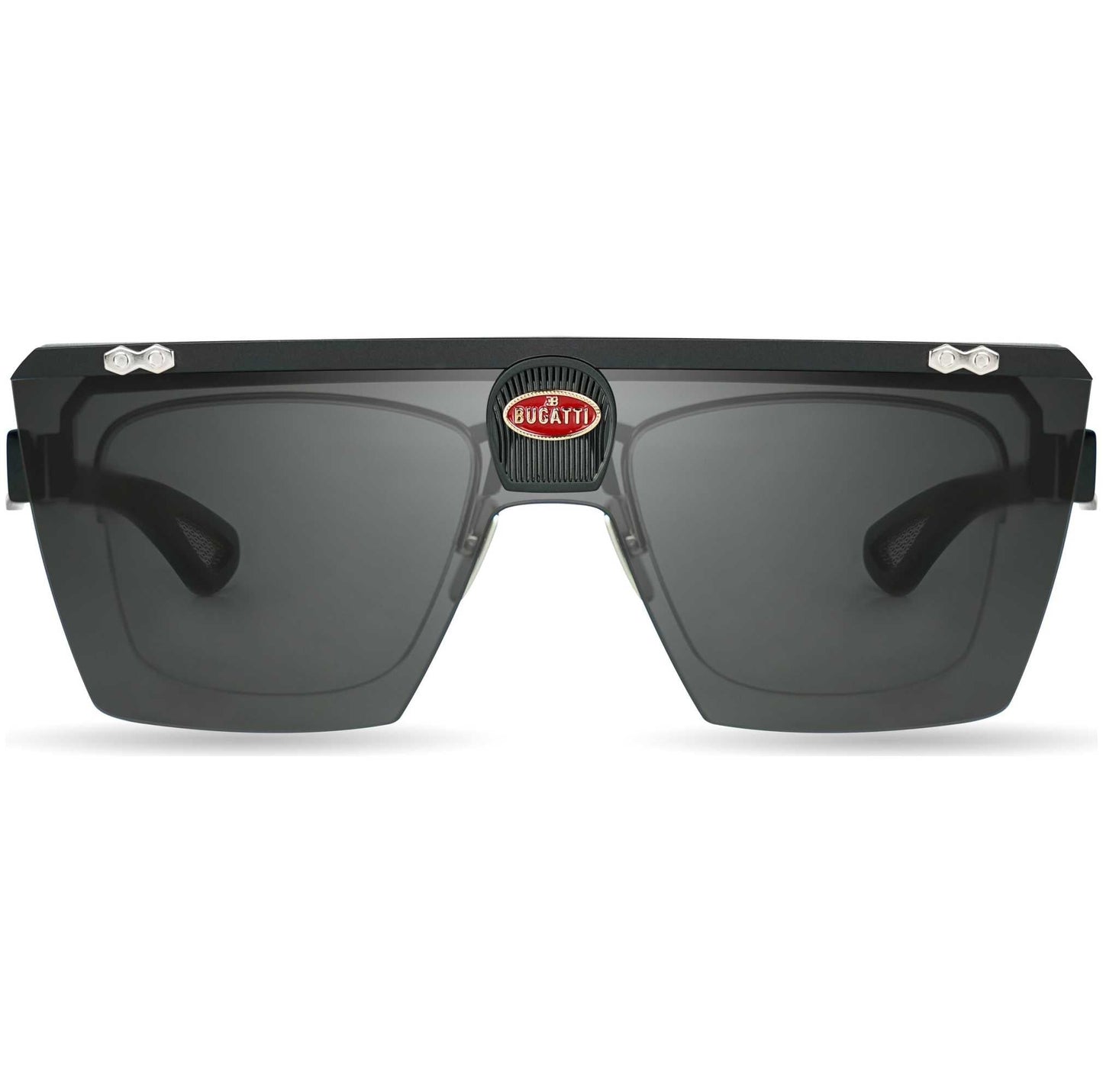 Bugatti Men's 42 mm Black Sunglasses