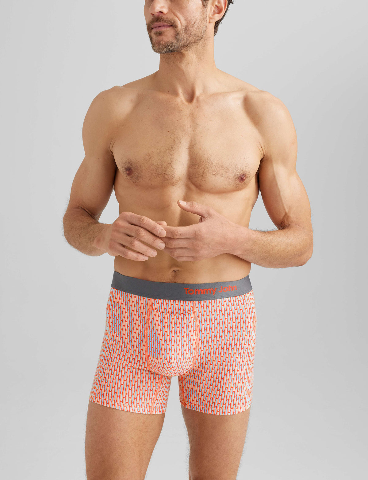Men's Cool Cotton Trunk 4" Boxer Brief