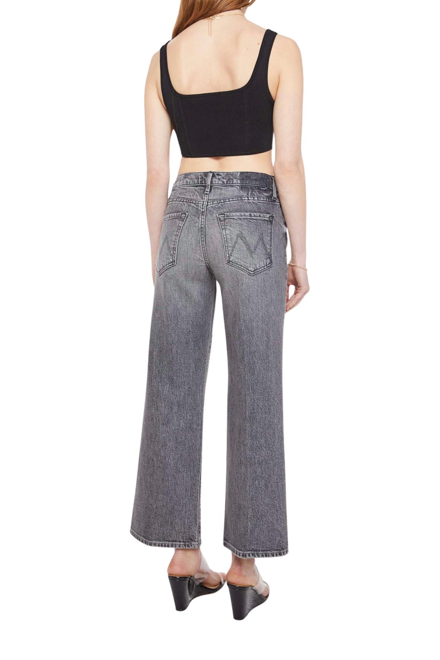 Mid Rise Maven Ankle Jeans In Magpie