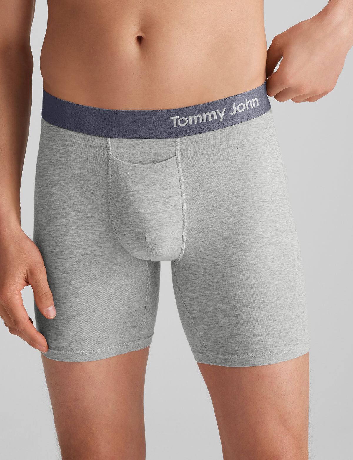 Men's Cool Cotton Mid-Length Boxer Brief 6"