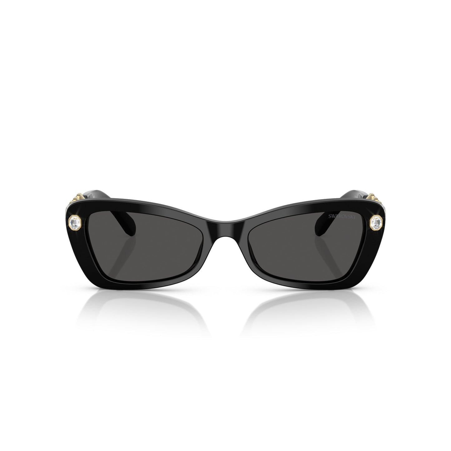 0Sk6033 Cat-Eye Sunglasses with Crystal Accents