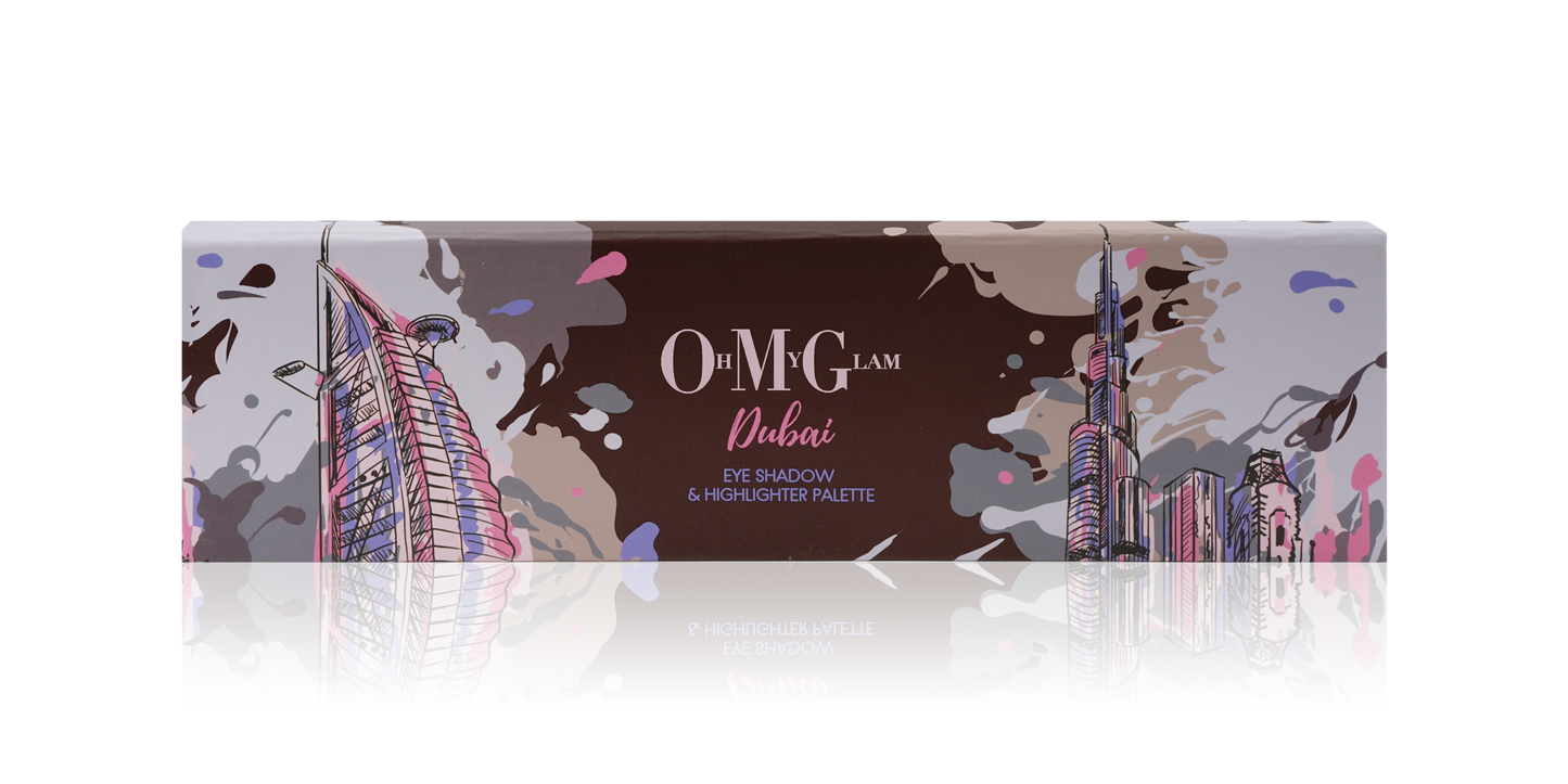 Dubai Eye Shadow & Highlighter Palette