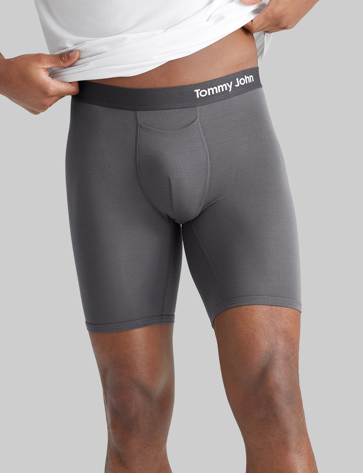 Men's Cool Cotton Boxer Brief 8"