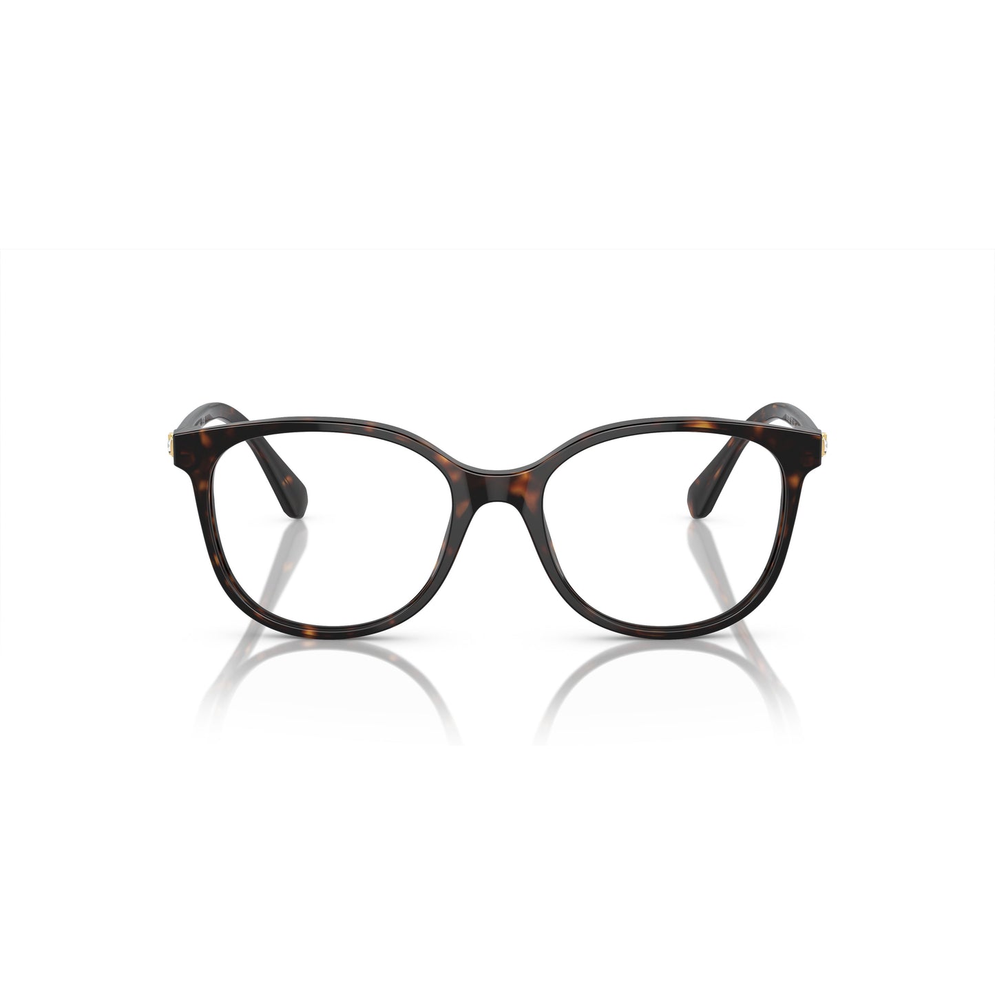 0Sk2002 Oversized Square Frame Eyeglasses with Cat-Eye Silhouette