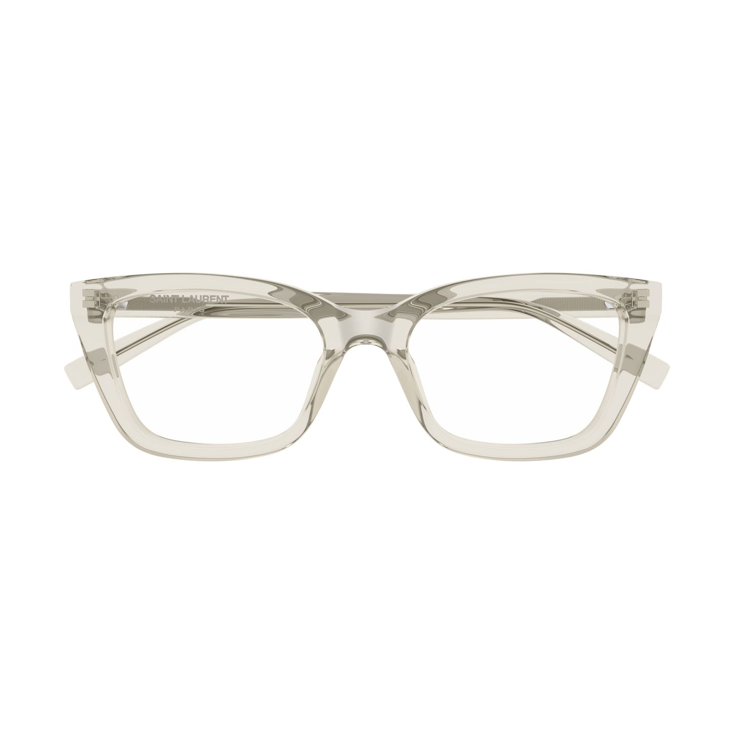 Oversized Square Frame Sunglasses In Translucent Recycled Acetate