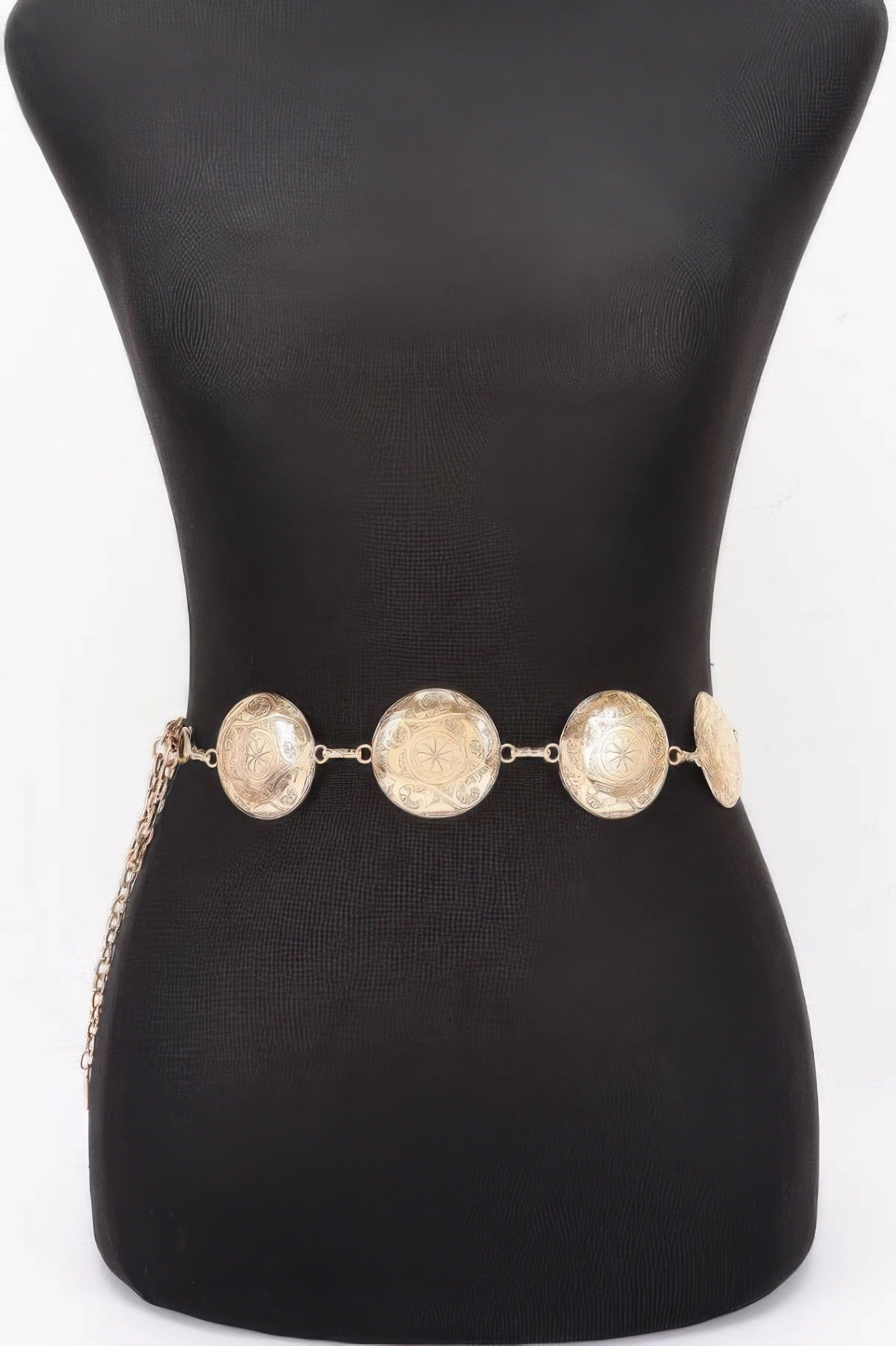Retro Vintage Metal Chain Waist Belt