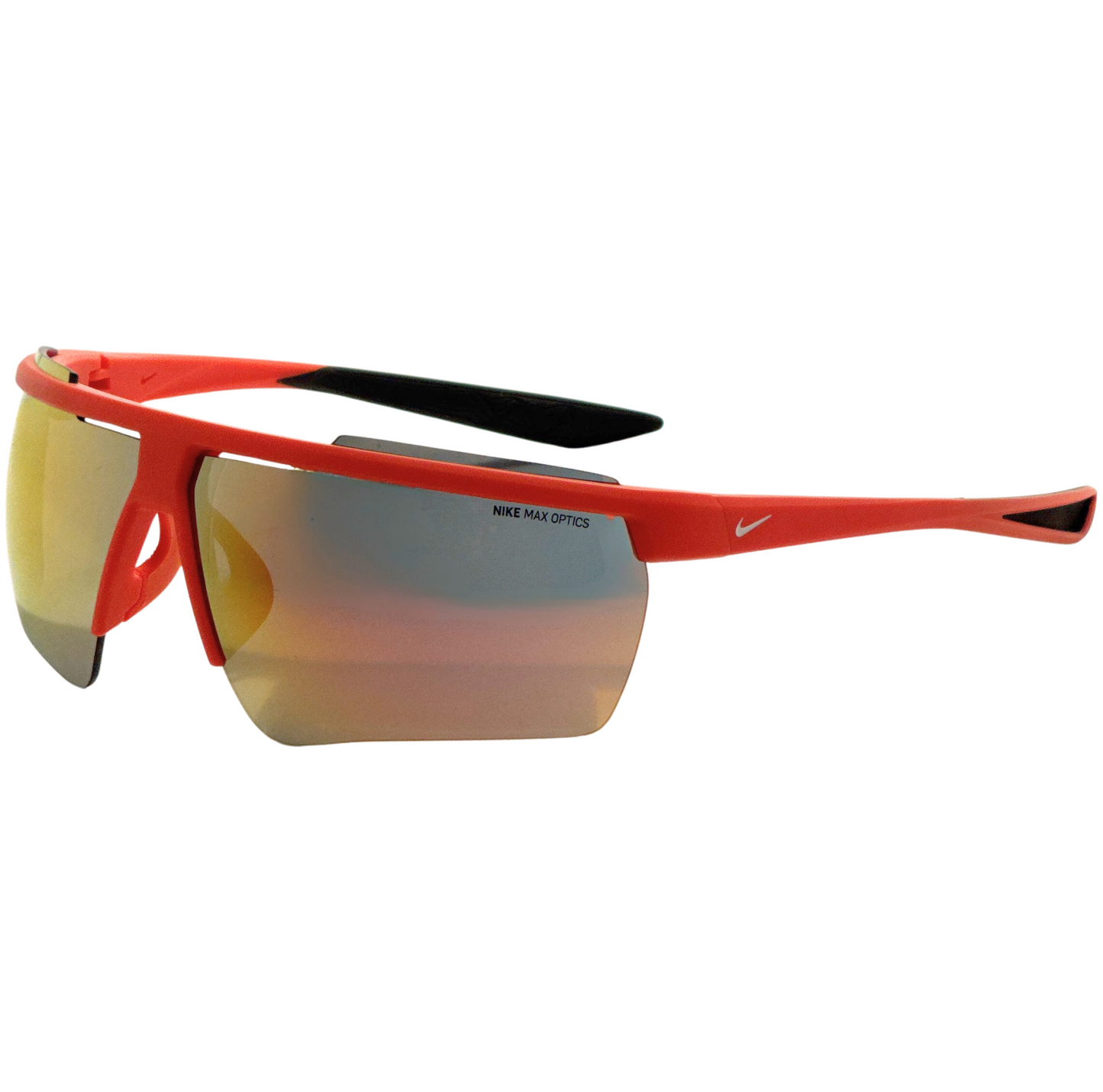 Nike Men's 75 mm Orange Sunglasses