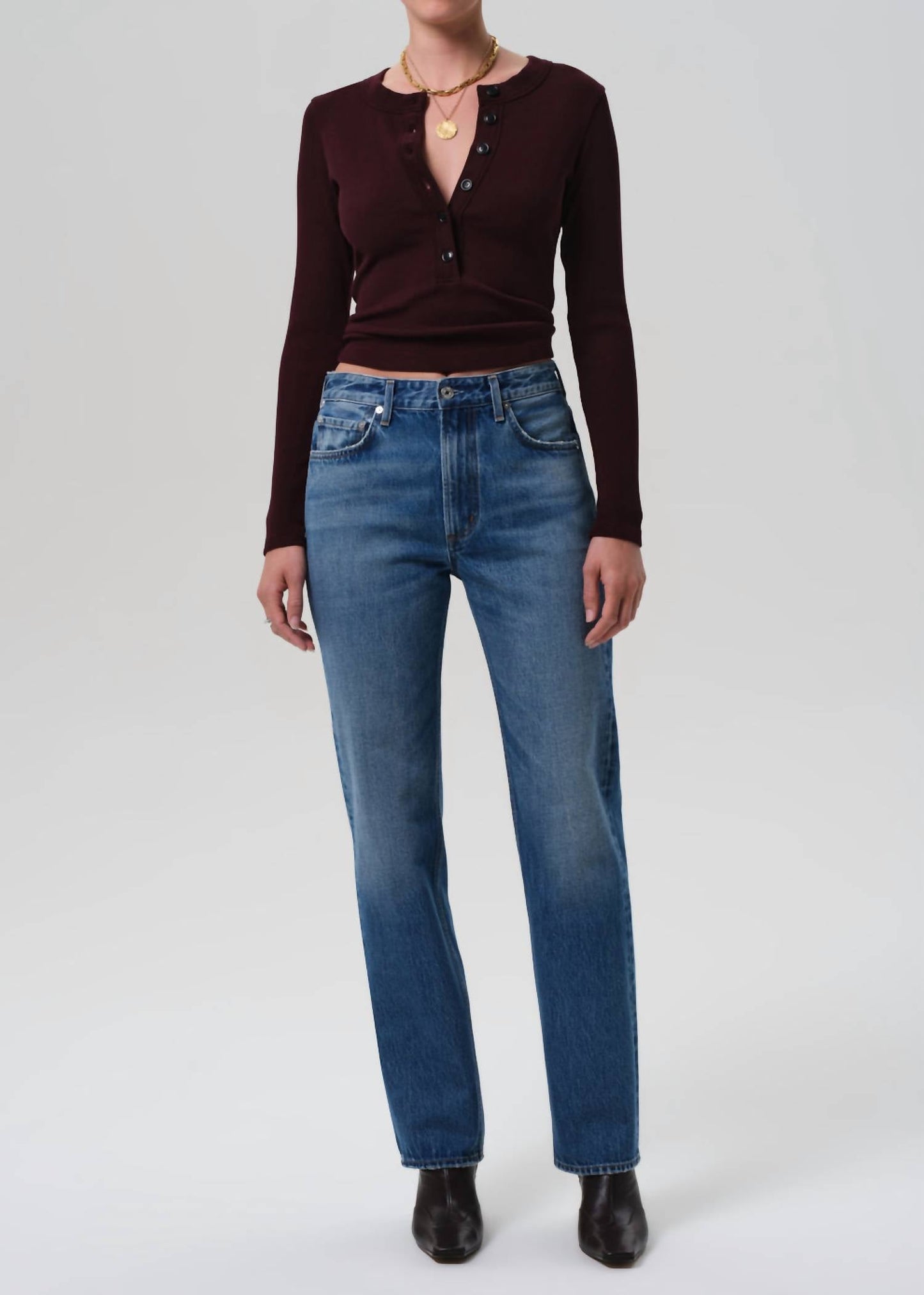 Zurie Straight Jean In Demi
