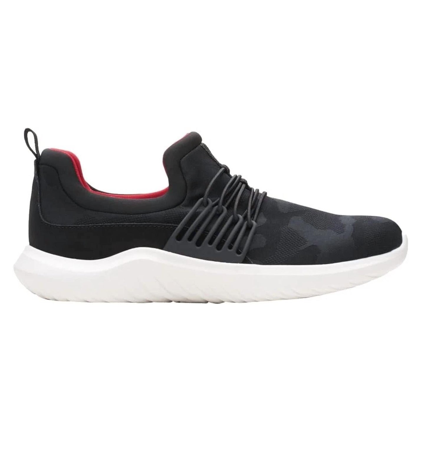 Women's Nova Ave Sneaker In Black Textile