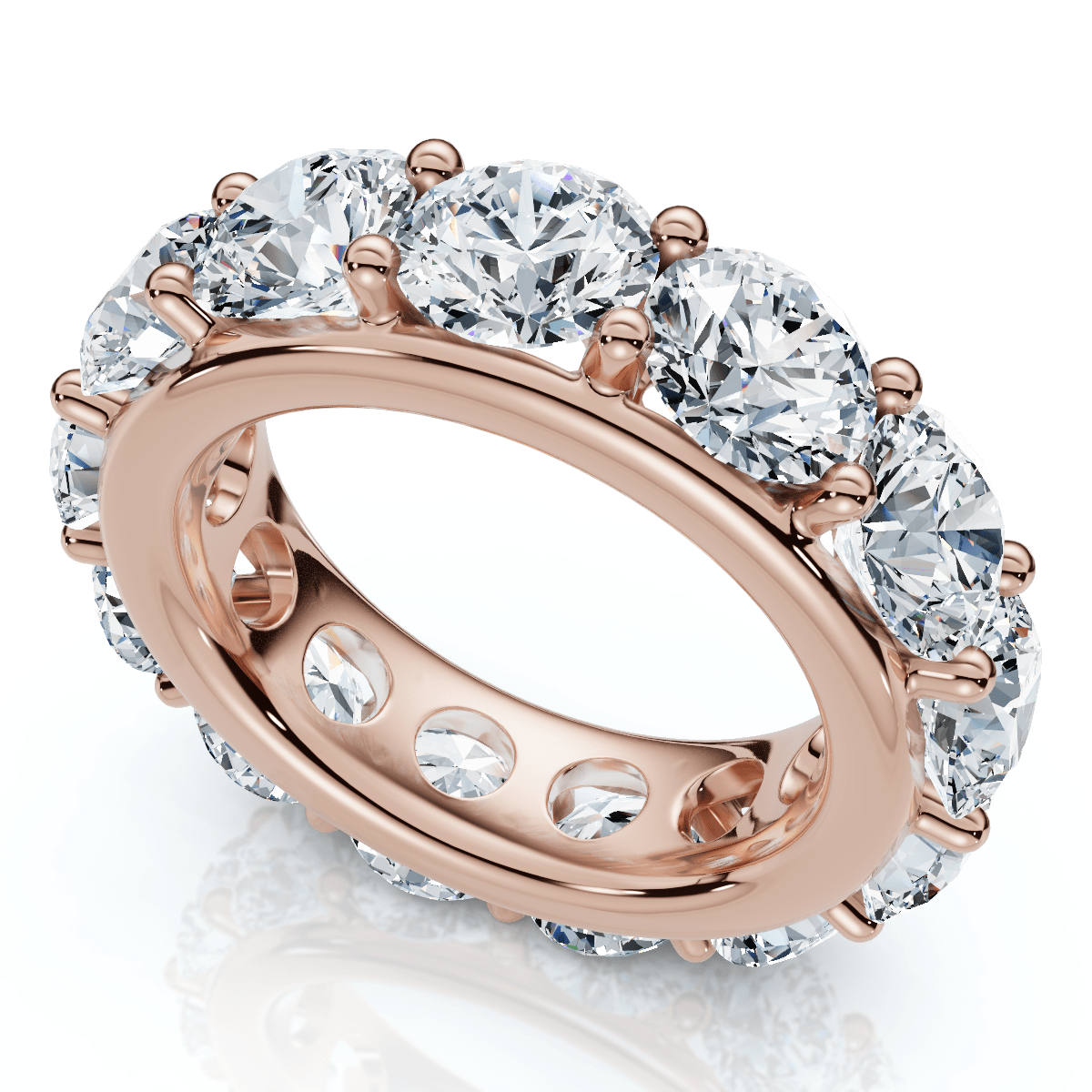 13Ct Diamond Eternity Ring Lab Grown
