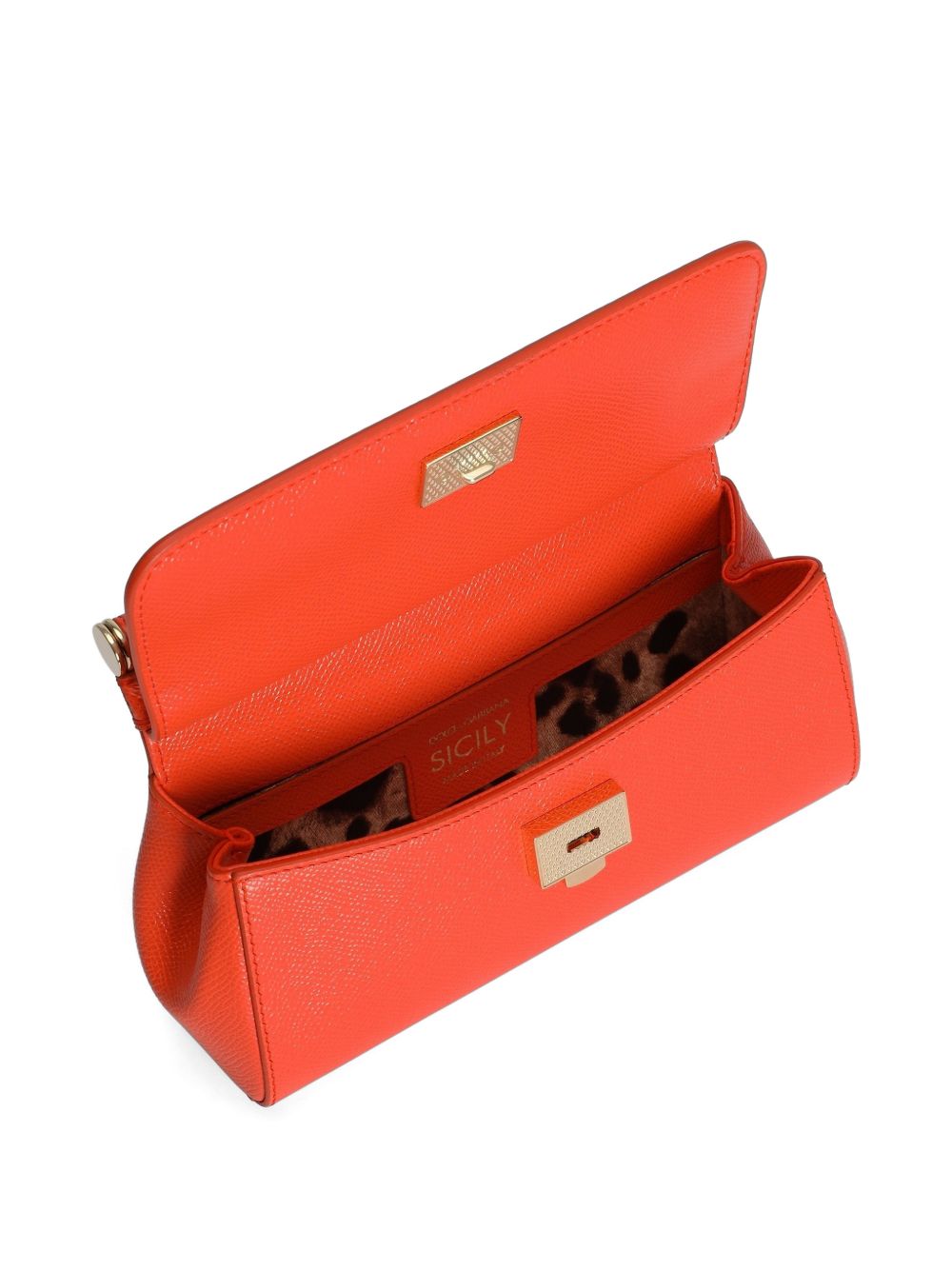 Dolce & Gabbana Women Sicily Small Leather Handbag