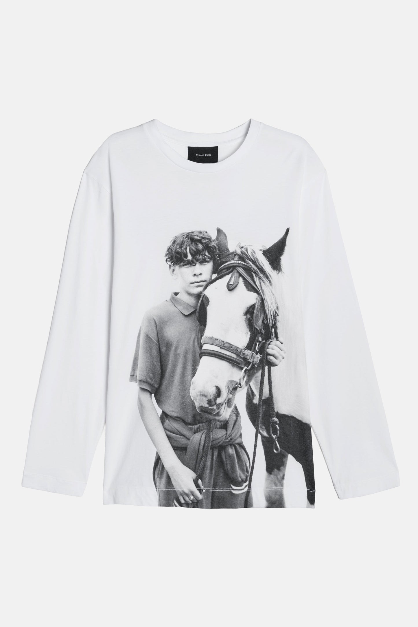 Simone Rocha Women Pony Kid Print T-Shirt