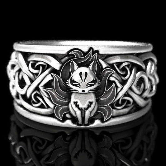 The Viking Fox Celtic Ring