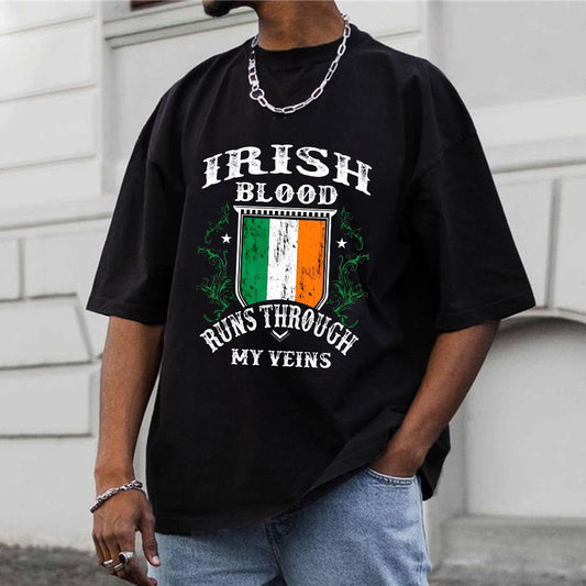 Irish Tricolor Pride Men's Celebrations Tee