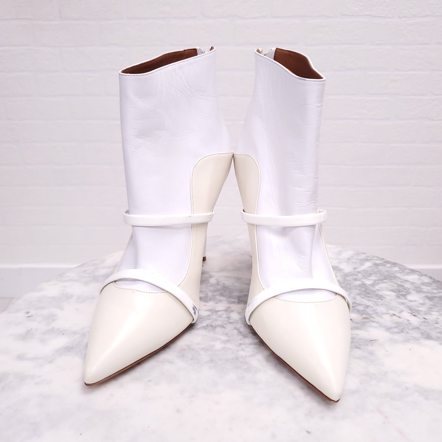 MALONE SOULIERS WITH TRAINER HEELS - SIZE 41 ($2,000)