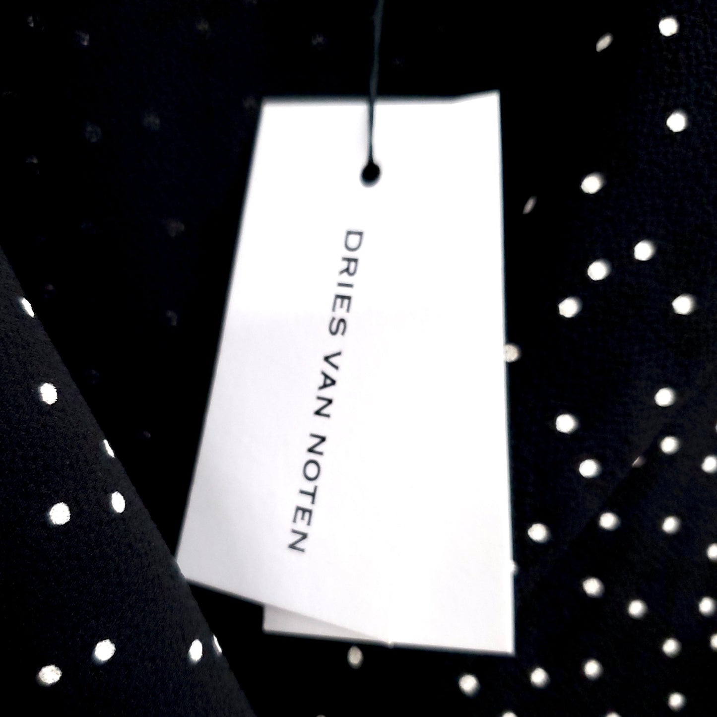 DRIES VAN NOTEN POLKA DOT DRESS ($1495) - SIZE 38