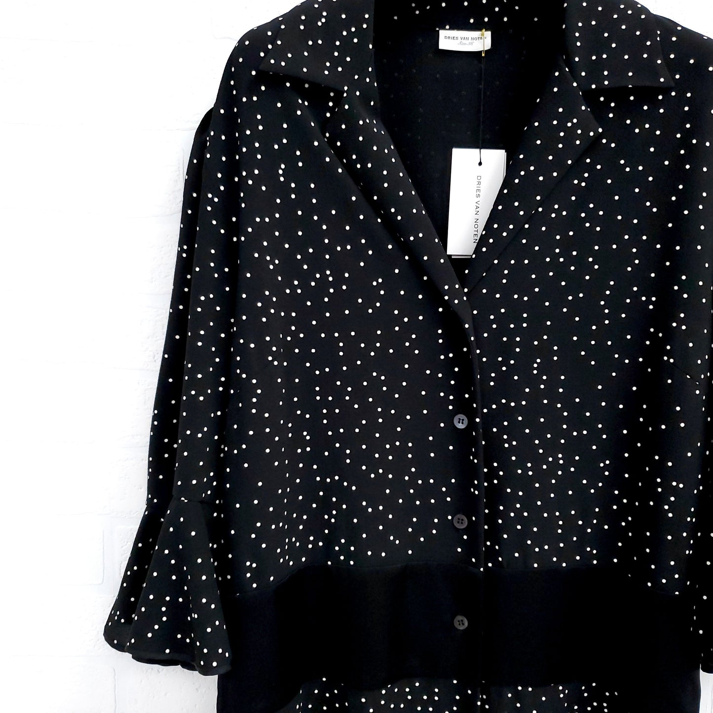 DRIES VAN NOTEN POLKA DOT DRESS ($1495) - SIZE 38