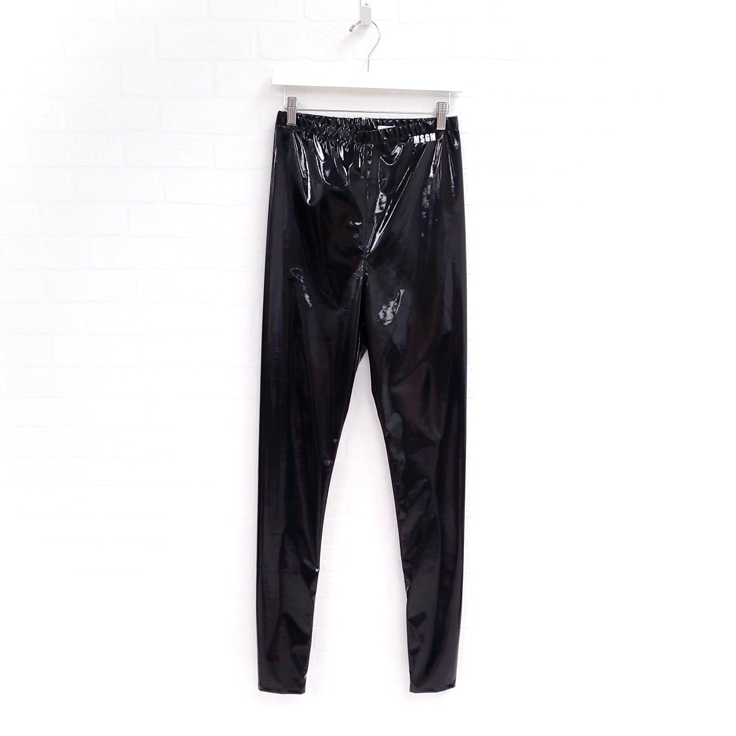 MSGM PATENT PANTS - SIZ 40/4-6