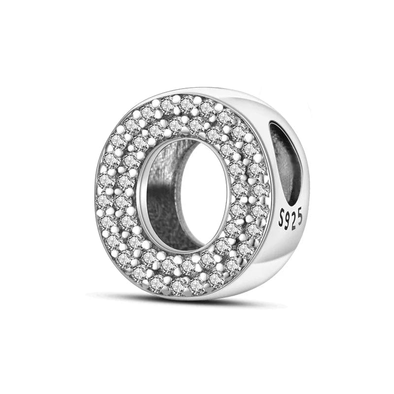 Sparkling Letter A~Z Alphabet Charm