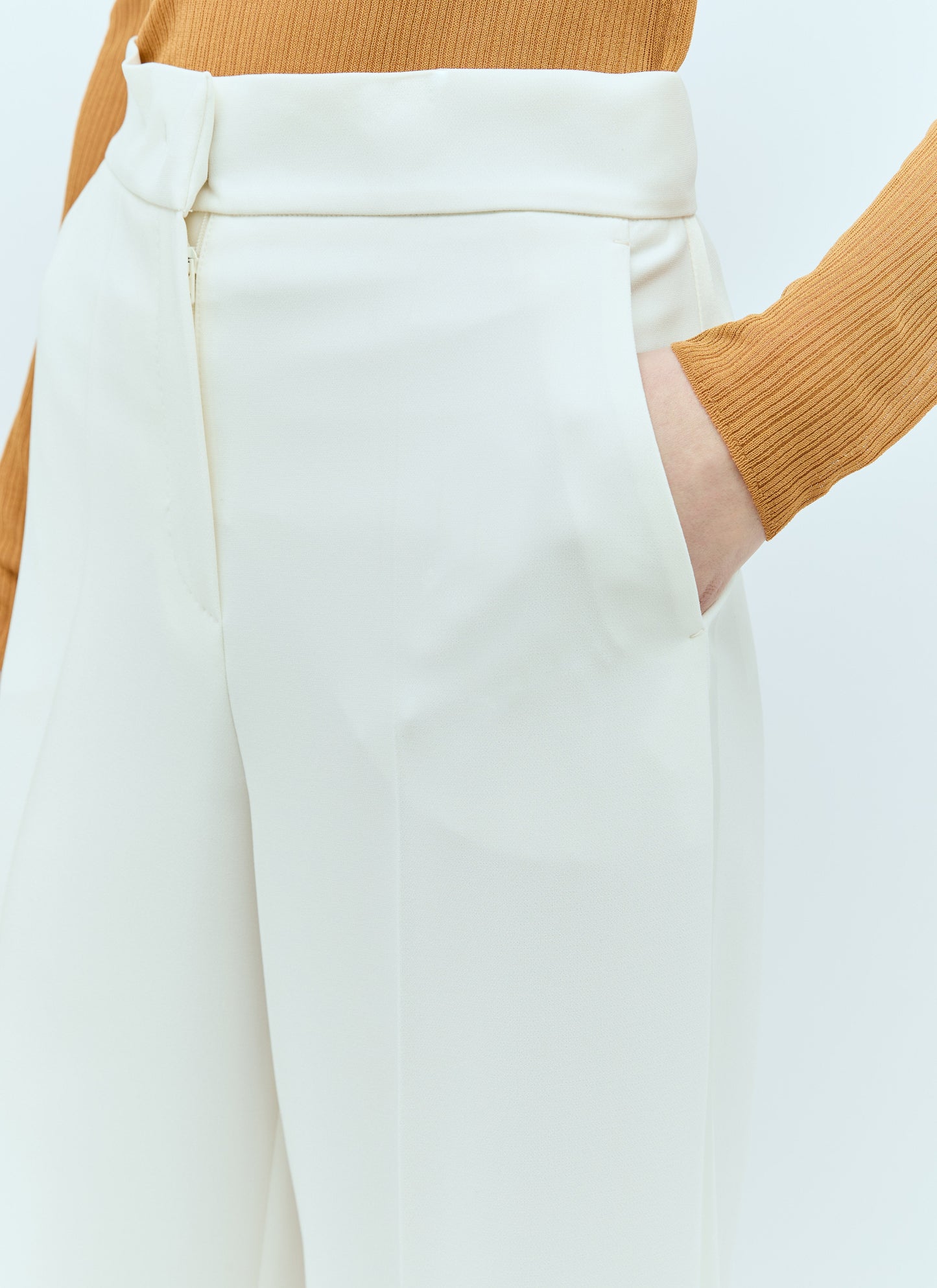 Max Mara Women Cady Tuxedo Pants