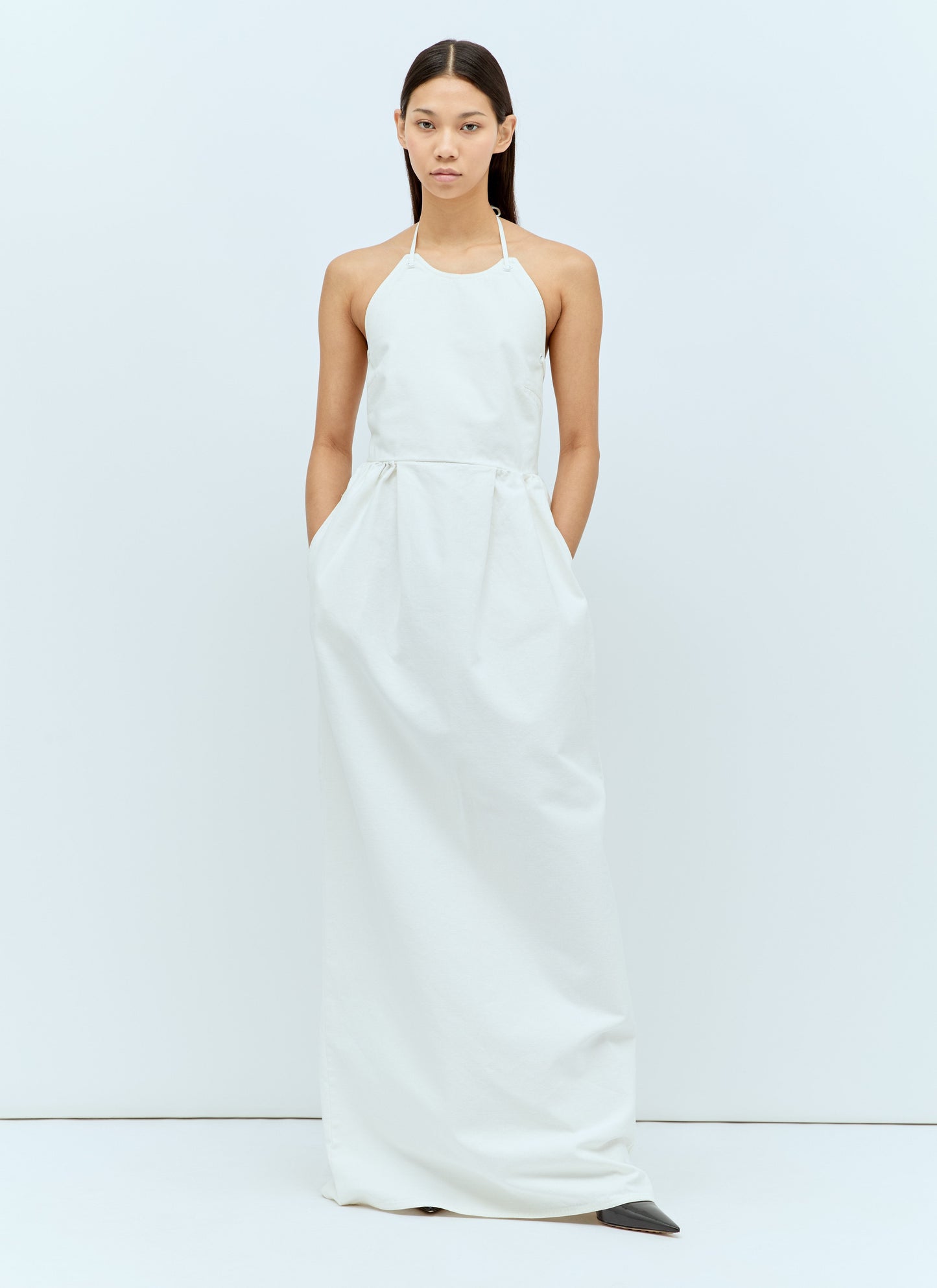 Max Mara Women Halter Neck Maxi Dress