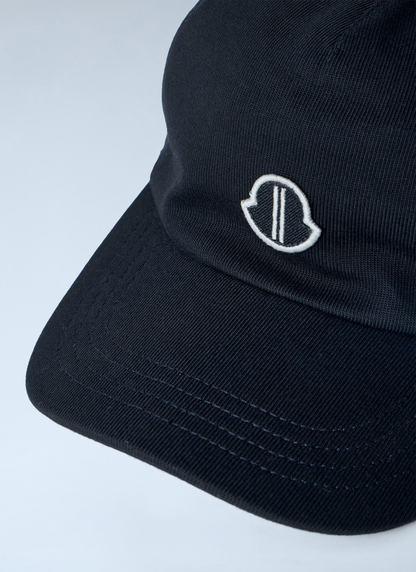 Moncler + Rick Owens Women Embroidered Logo Baseball Cap