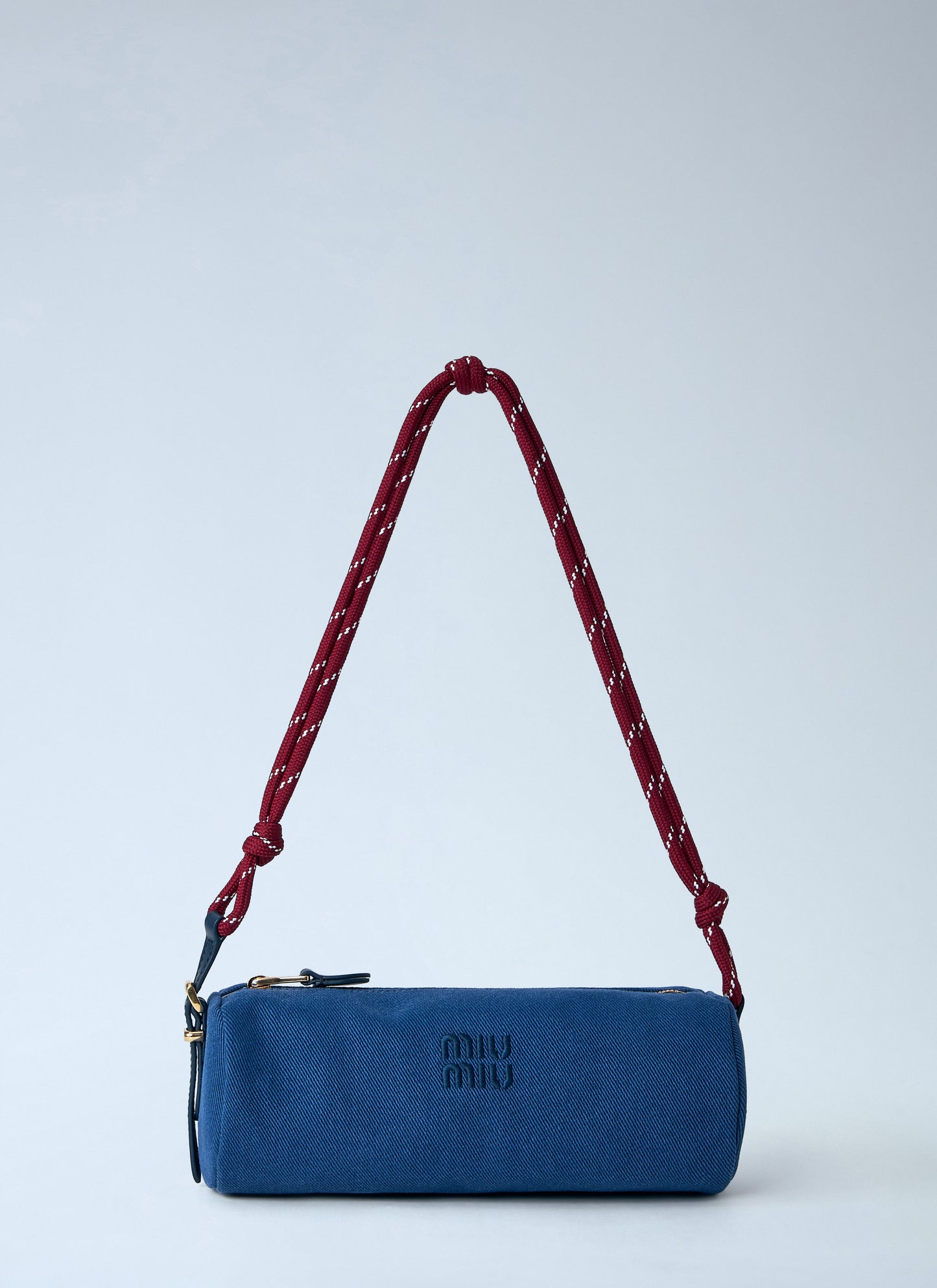 Miu Miu Women Gabardine Rope-Strap Shoulder Bag