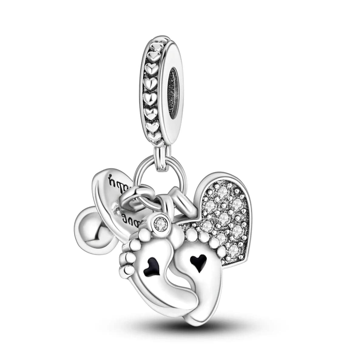 Mother Baby Love Dangle Charm