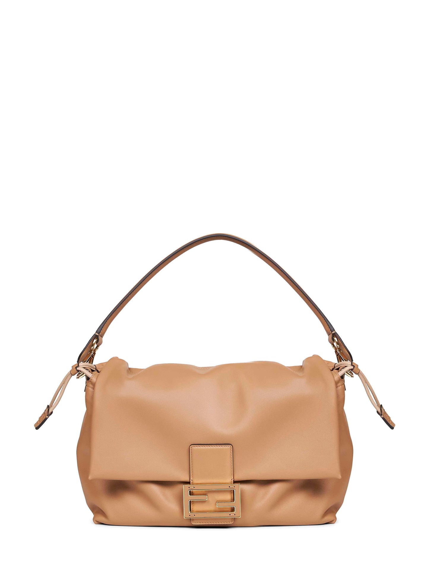Fendi Women Cappuccino Mamma Baguette Large Handbag