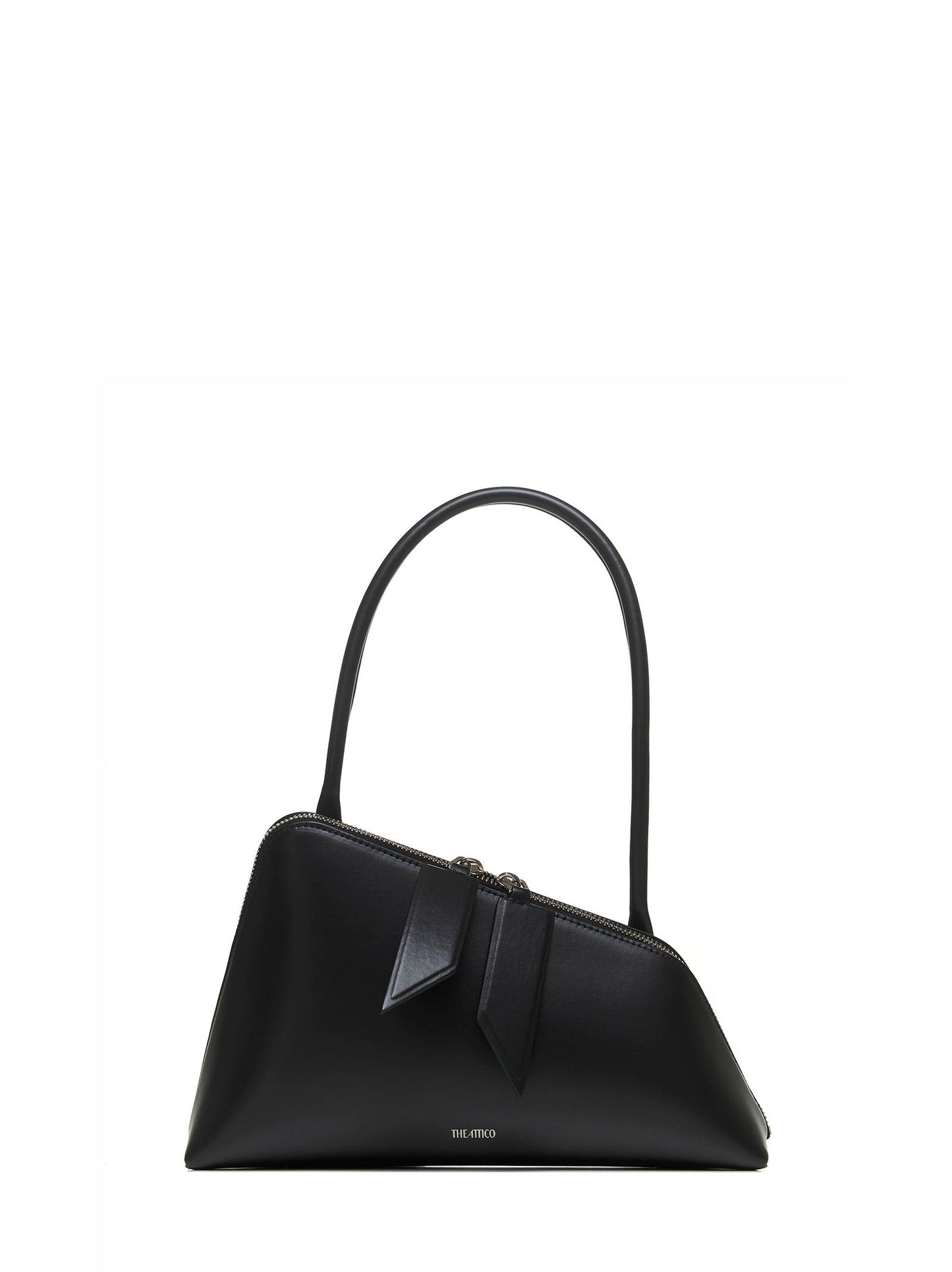 The Attico Women Sunrise Leather Shoulder Bag