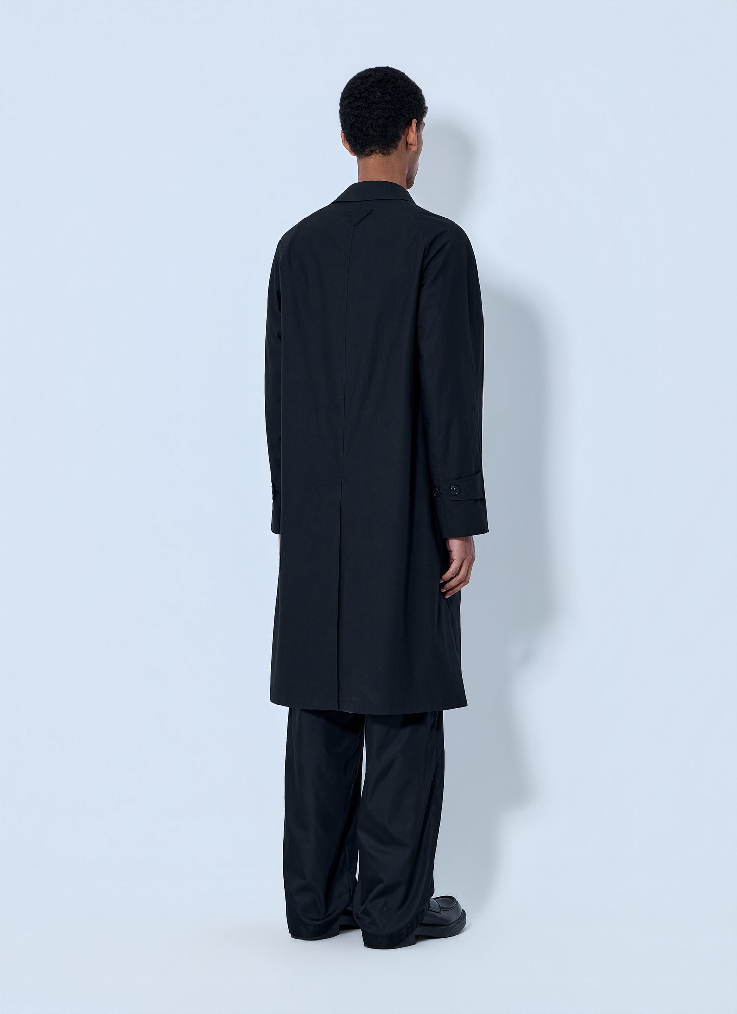Prada Men Classic Single-Breasted Coat
